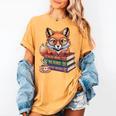 Cute Nerdy Fox Read Books Be Kind Stay Weird Book Club Premium Tri-Blend Women's Comfort Colors T-Shirt Mustard Cute Nerdy Fox Read Books Be Kind Stay Weird Book Club Premium Tri-Blend Women's Comfort Colors T-Shirt Mustard
