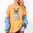 Cute Reading Bunny With Glasses Books Reader Book Bookworm Women's Comfort Colors T-Shirt Mustard Cute Reading Bunny With Glasses Books Reader Book Bookworm Women's Comfort Colors T-Shirt Mustard