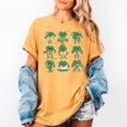 Cute Shamrock Reading Books St Patrick's Day Teacher Reading Women's Comfort Colors T-Shirt Mustard Cute Shamrock Reading Books St Patrick's Day Teacher Reading Women's Comfort Colors T-Shirt Mustard
