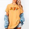 Cute Turkey Reading Book Librarian Bookworm Thanksgiving Men Women's Comfort Colors T-Shirt Mustard Cute Turkey Reading Book Librarian Bookworm Thanksgiving Men Women's Comfort Colors T-Shirt Mustard