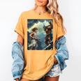 David And Goliath Bible Book Of Samuel King David Comic Women's Comfort Colors T-Shirt Mustard
