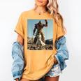 David And Goliath Bible Book Of Samuel King David Women's Comfort Colors T-Shirt Mustard