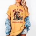 Dragon Just A Girl Who Loves Dragons And Books Women's Comfort Colors T-Shirt Mustard