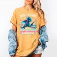 Dragon Reading Just A Girl Who Loves Dragons And Books Women's Comfort Colors T-Shirt Mustard Dragon Reading Just A Girl Who Loves Dragons And Books Women's Comfort Colors T-Shirt Mustard