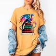 Dragons And Books Dragonworm Book Lover Reading Women's Comfort Colors T-Shirt Mustard