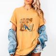 In My Dream World Books Are Free Chocolate Is Healthy Women's Comfort Colors T-Shirt Mustard