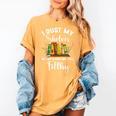 I Dust My Shelves But My Books Are Still Filthy Smut Book Women's Comfort Colors T-Shirt Mustard I Dust My Shelves But My Books Are Still Filthy Smut Book Women's Comfort Colors T-Shirt Mustard