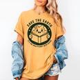 Earth Day 2025 Save Earth It´s Only Planet With Books Reader Women's Comfort Colors T-Shirt Mustard Earth Day 2025 Save Earth It´s Only Planet With Books Reader Women's Comfort Colors T-Shirt Mustard