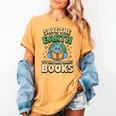 Earth Day Save Earth It´s Only Planet With Books Reader Women's Comfort Colors T-Shirt Mustard Earth Day Save Earth It´s Only Planet With Books Reader Women's Comfort Colors T-Shirt Mustard