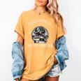 Easily Distracted By Books And Dragons Book Dragon Lover Women's Comfort Colors T-Shirt Mustard