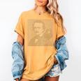 Edgar Allen Poe & Raven Reading Bookworm Reader Women's Comfort Colors T-Shirt Mustard Edgar Allen Poe & Raven Reading Bookworm Reader Women's Comfort Colors T-Shirt Mustard