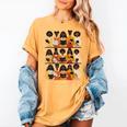 Educated Afro Women Girl Reading Book Future HBCU Grad Women's Comfort Colors T-Shirt Mustard