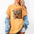 Education Is Freedom Teacher Books Black History Women Women's Comfort Colors T-Shirt Mustard
