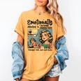 Emotionally Attached To Fictional Characters Just More Books Women's Comfort Colors T-Shirt Mustard Emotionally Attached To Fictional Characters Just More Books Women's Comfort Colors T-Shirt Mustard