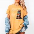 Erasmus When I Have Money I Buy Books Women's Comfort Colors T-Shirt Mustard Erasmus When I Have Money I Buy Books Women's Comfort Colors T-Shirt Mustard