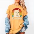 Ew People Introvert Cat Lover Crazy Colorful Cat Lady Women's Comfort Colors T-Shirt Mustard Ew People Introvert Cat Lover Crazy Colorful Cat Lady Women's Comfort Colors T-Shirt Mustard