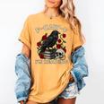 F-CAW-F I'm Reading Crow Book Lover Introvert Meme Women's Comfort Colors T-Shirt Mustard
