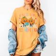 Fall In Love With Reading Thanksgiving Pumpkin Book Lover Women's Comfort Colors T-Shirt Mustard Fall In Love With Reading Thanksgiving Pumpkin Book Lover Women's Comfort Colors T-Shirt Mustard