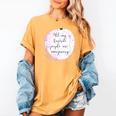 All My Favorite People Are Imaginary Book Lover Idea Women's Comfort Colors T-Shirt Mustard All My Favorite People Are Imaginary Book Lover Idea Women's Comfort Colors T-Shirt Mustard