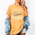 Flipping Pages Is My Cardio Book Lover Reading Bookworm Women's Comfort Colors T-Shirt Mustard