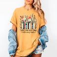 Floral Book There's No Such Thing As Too Many Book Lover Women's Comfort Colors T-Shirt Mustard Floral Book There's No Such Thing As Too Many Book Lover Women's Comfort Colors T-Shirt Mustard