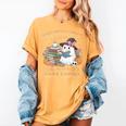 The Only Ghost I Need Is The Holy Ghost Books Reading Lovers Women's Comfort Colors T-Shirt Mustard