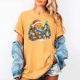 Gingerbread Reading Book Lovers Christmas Bookworm Librarian Women's Comfort Colors T-Shirt Mustard Gingerbread Reading Book Lovers Christmas Bookworm Librarian Women's Comfort Colors T-Shirt Mustard