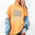 All The Good Men Are In My Books Romance Novel Women's Comfort Colors T-Shirt Mustard