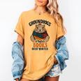 Groundhogs Prefer Books Over Winter February Women's Comfort Colors T-Shirt Mustard Groundhogs Prefer Books Over Winter February Women's Comfort Colors T-Shirt Mustard