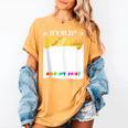 Guestbook My 21st Birthday Sign My Shirt Birthday Party Women's Comfort Colors T-Shirt Mustard