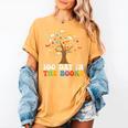 Happy 100 Days In The Books Reading Celebration Graphic Tees Women's Comfort Colors T-Shirt Mustard