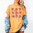 Hearts Reading Book Lovers All Booked For Valentine Women's Comfort Colors T-Shirt Mustard