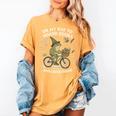 On My Way To Hoard Books And Cause Chaos Women's Comfort Colors T-Shirt Mustard