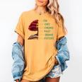 Honoring Past Inspiring Future History Month Tree Book Women's Comfort Colors T-Shirt Mustard