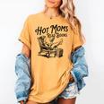Hot Moms Read Books For Moms Book Lover Women's Comfort Colors T-Shirt Mustard Hot Moms Read Books For Moms Book Lover Women's Comfort Colors T-Shirt Mustard