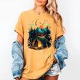 Id Rather Be Camping Great Outdoors Love Glamping Introvert Women's Comfort Colors T-Shirt Mustard Id Rather Be Camping Great Outdoors Love Glamping Introvert Women's Comfort Colors T-Shirt Mustard