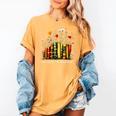 I'm With The Banned Banned Books Colorful Literary Fr Women's Comfort Colors T-Shirt Mustard