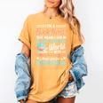 I'm a Book Nerd Bookworm Women's Comfort Colors T-Shirt Mustard
