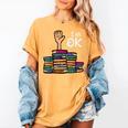 I'm Ok Read Book Reading Librarian Teacher Men Women Women's Comfort Colors T-Shirt Mustard