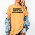 Imagine Being Afraid Of Drag Queens And Books Premium Women's Comfort Colors T-Shirt Mustard