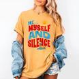 Introvert Relaxation Me Myself And Silence Summer Vacation For Men Women Women's Comfort Colors T-Shirt Mustard Introvert Relaxation Me Myself And Silence Summer Vacation For Men Women Women's Comfort Colors T-Shirt Mustard
