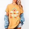 Introvert But Willing To Shape Your Behavior Women's Comfort Colors T-Shirt Mustard Introvert But Willing To Shape Your Behavior Women's Comfort Colors T-Shirt Mustard