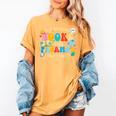 If It Involves Books And Pajamas Count Me In Reading Women's Comfort Colors T-Shirt Mustard