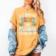 If It Involves Books And Pajamas Count Me In Women's Comfort Colors T-Shirt Mustard If It Involves Books And Pajamas Count Me In Women's Comfort Colors T-Shirt Mustard