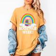 It's Book Fair Week Librarian Library Literacy Reading Women's Comfort Colors T-Shirt Mustard
