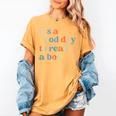 It's A Good Day To Read A Book Books Library Reading Women's Comfort Colors T-Shirt Mustard