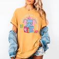 Its A Good Day To Read A Book Cute Elephant And Pig Edition Women's Comfort Colors T-Shirt Mustard