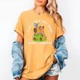 Just a Girl Who Loves Books And Capybaras Women's Comfort Colors T-Shirt Mustard Just a Girl Who Loves Books And Capybaras Women's Comfort Colors T-Shirt Mustard