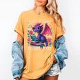 Just a Girl Who Loves Dragons And Books Dragon Women's Comfort Colors T-Shirt Mustard Just a Girl Who Loves Dragons And Books Dragon Women's Comfort Colors T-Shirt Mustard