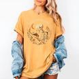 Just One More Chapter Book Lover Bookish Reading Skeleton Women's Comfort Colors T-Shirt Mustard